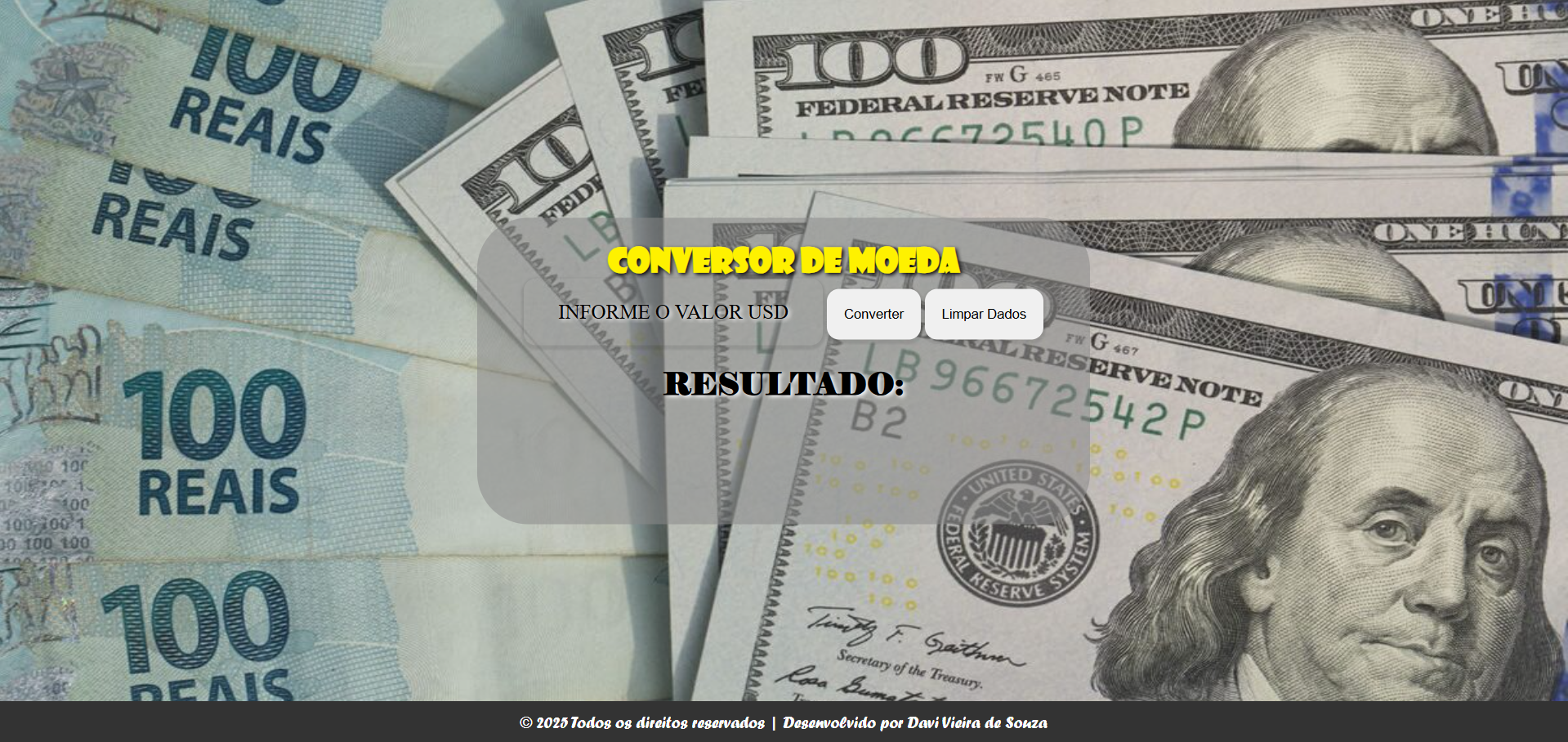 Conversor de Moeda